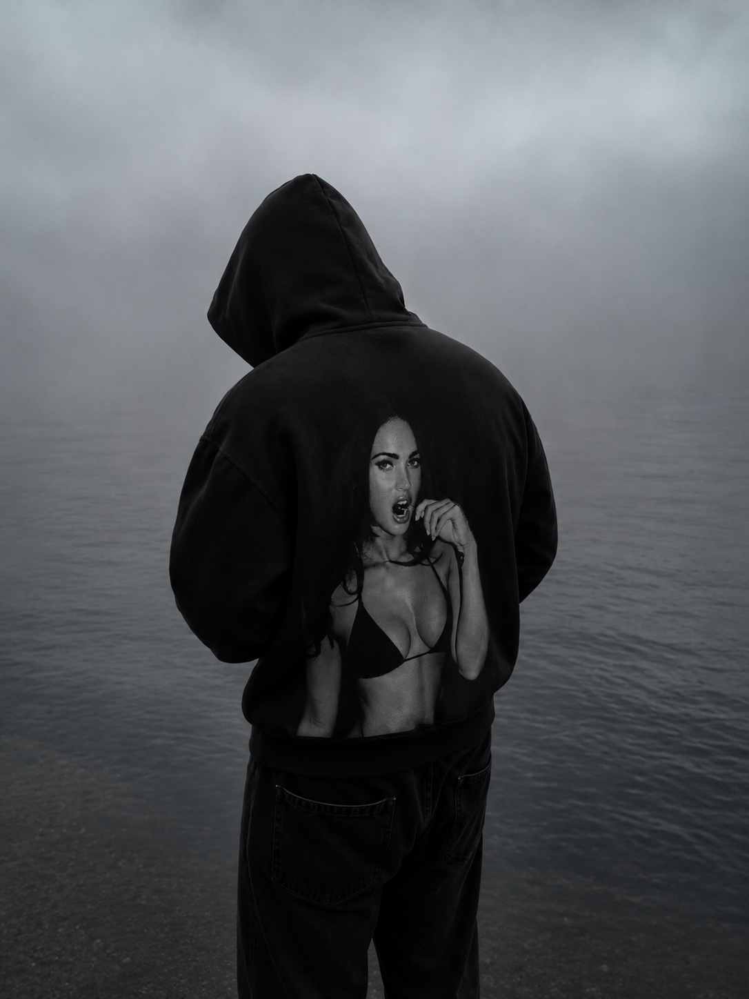 Fox Lick Oversized Hoodie
