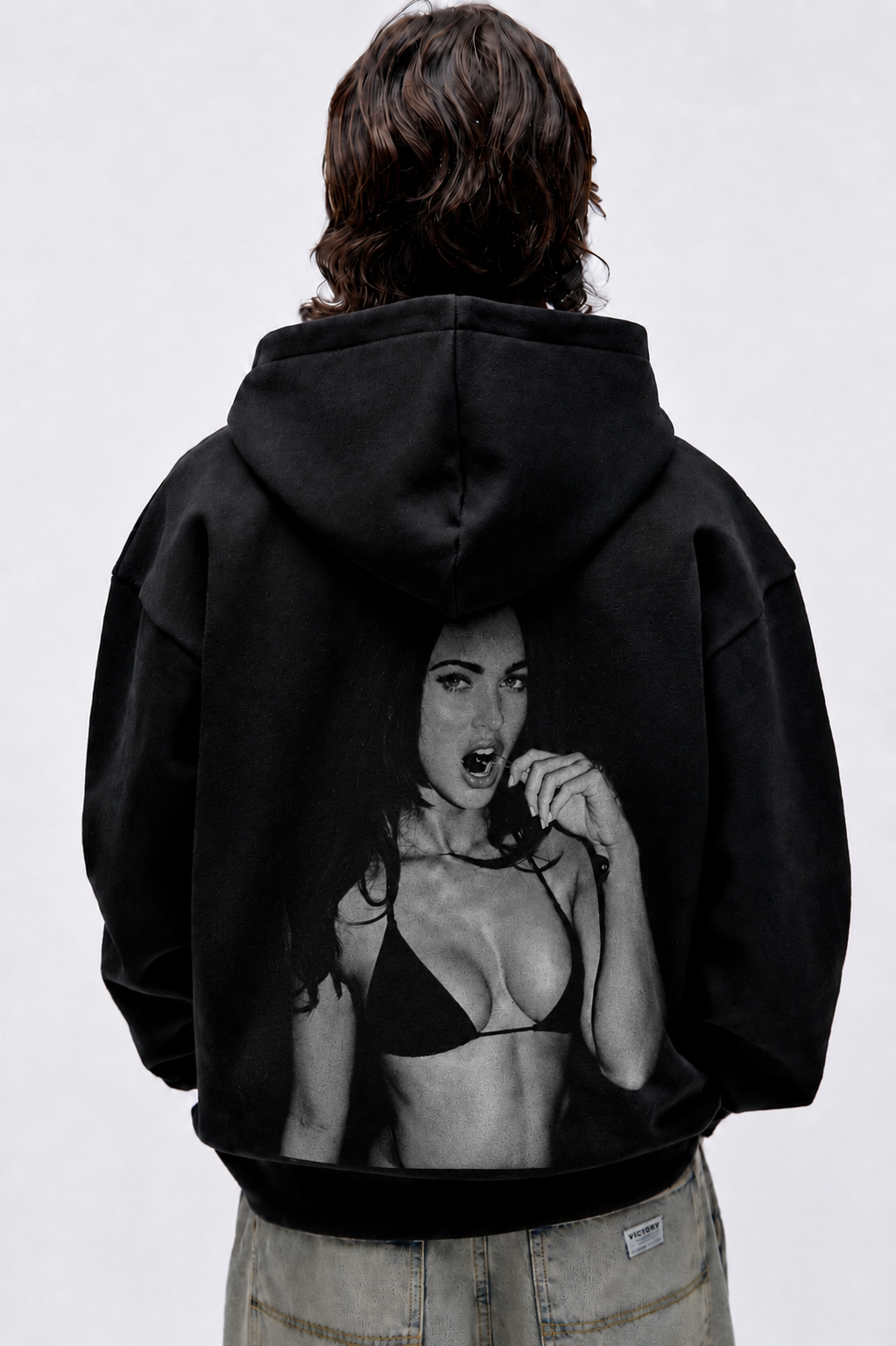 Fox Lick Oversized Hoodie