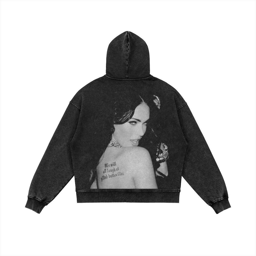 Megan Frisky Vintage Zip Hoodie