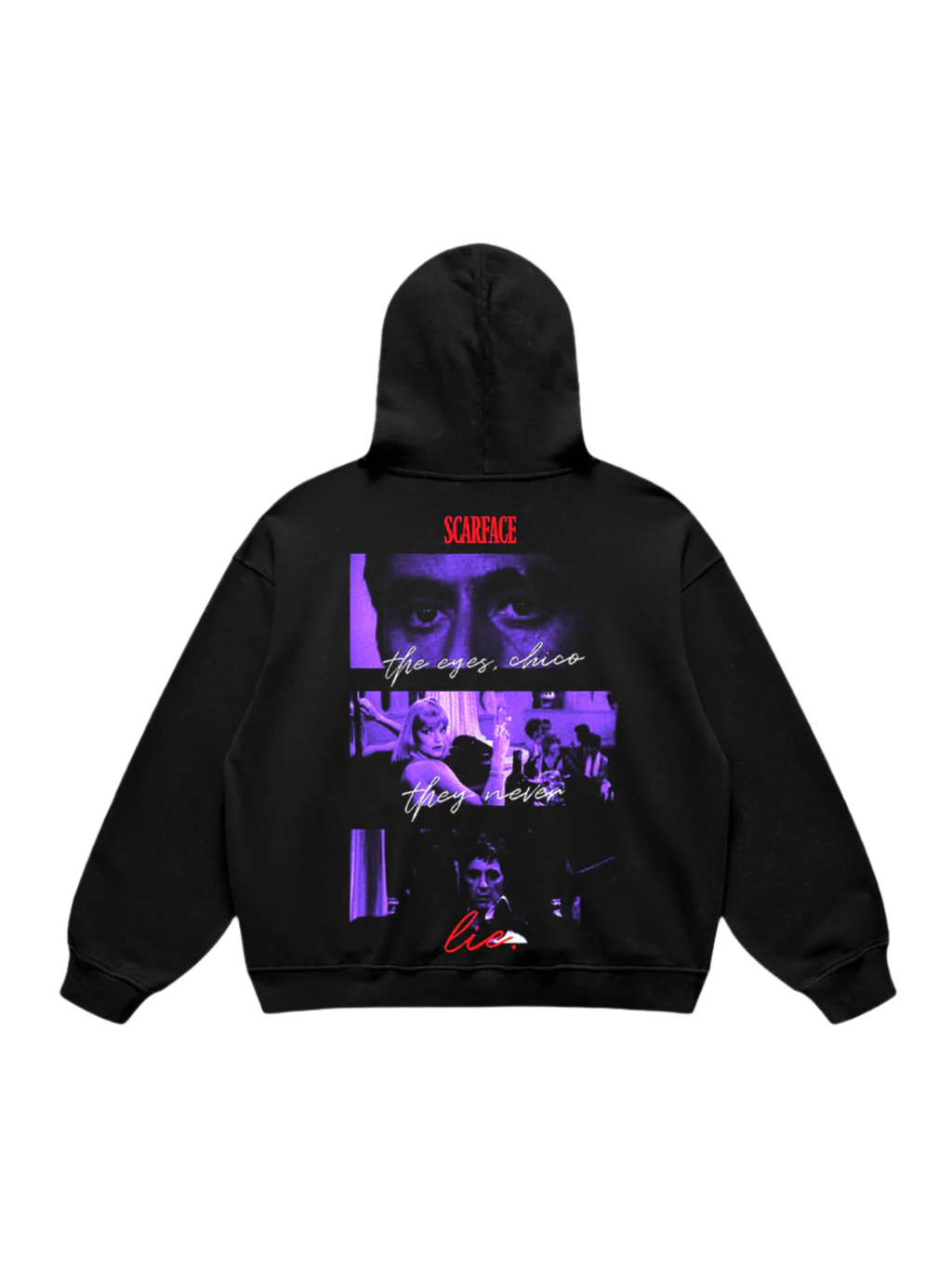 Scar The Eyes Chico Oversized Hoodie