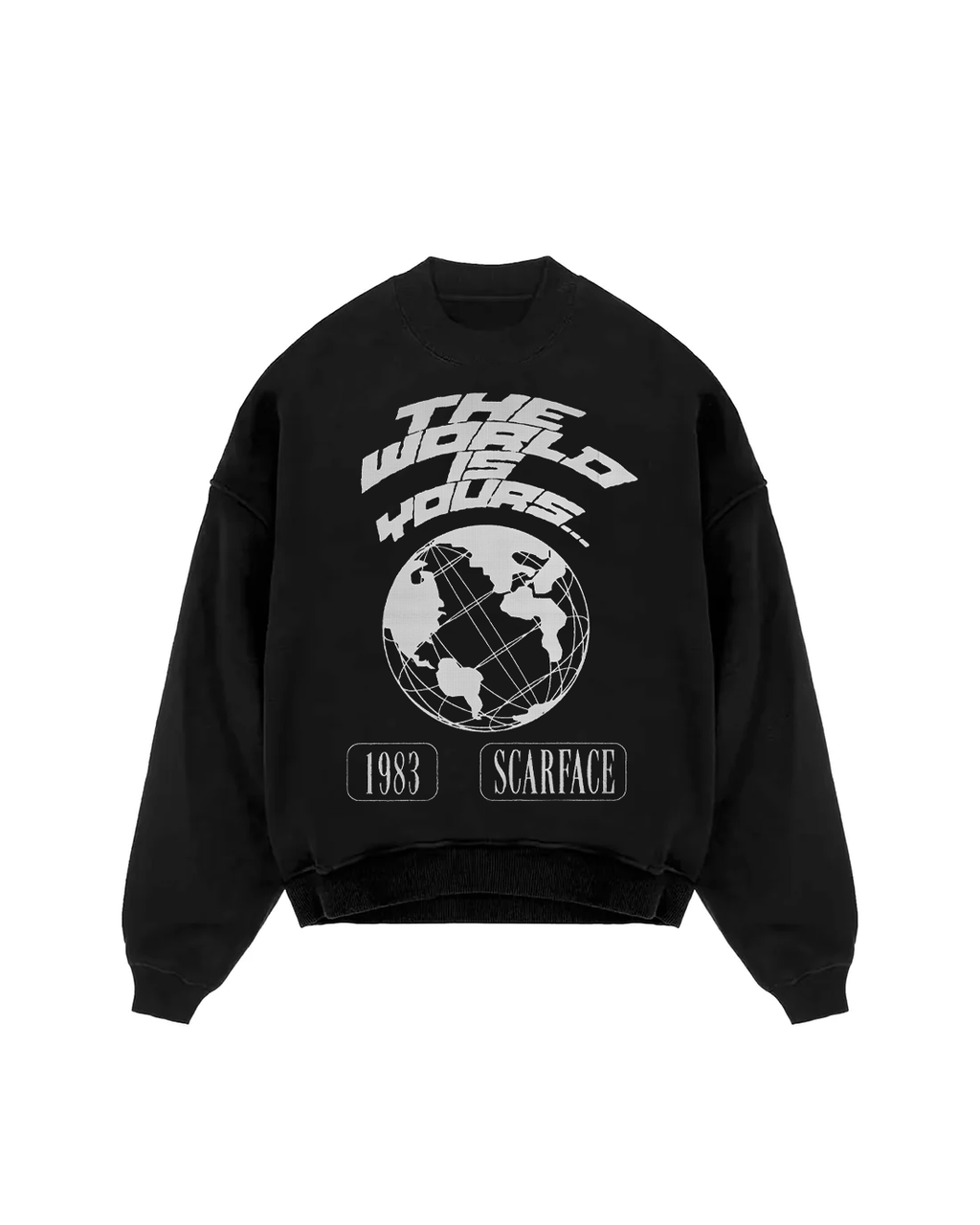 Scar World Oversized Sweater